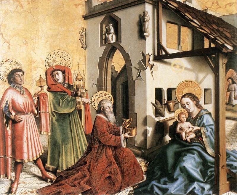 WITZ, Konrad Adoration of the Magi  hfy china oil painting image